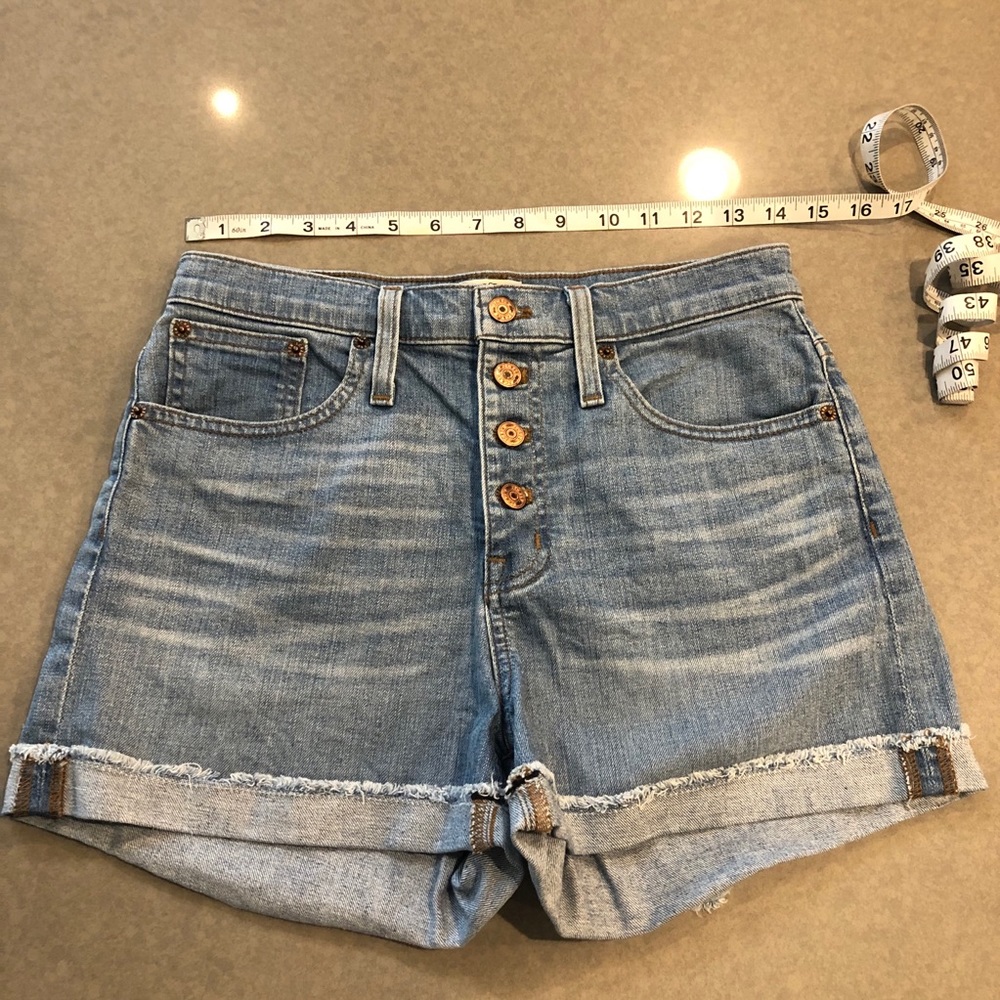J Crew button fly shorts